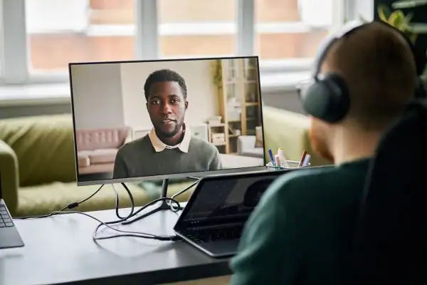 image of online mediation Cheltenham in progress.